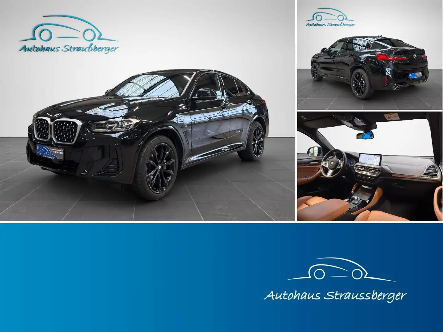 BMW X4 30d xDrive M Sport AHK RFK HiFi Adapt. LED 3Z Negro - 1