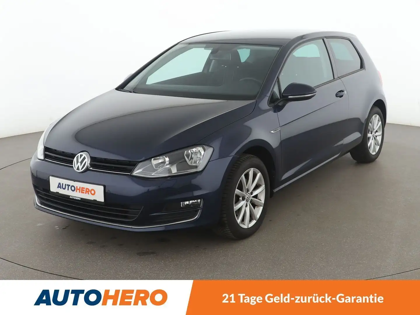 Volkswagen Golf 1.2 TSI Lounge BMT Aut.*TEMPO*PDC*SHZ*KLIMA* Blau - 1