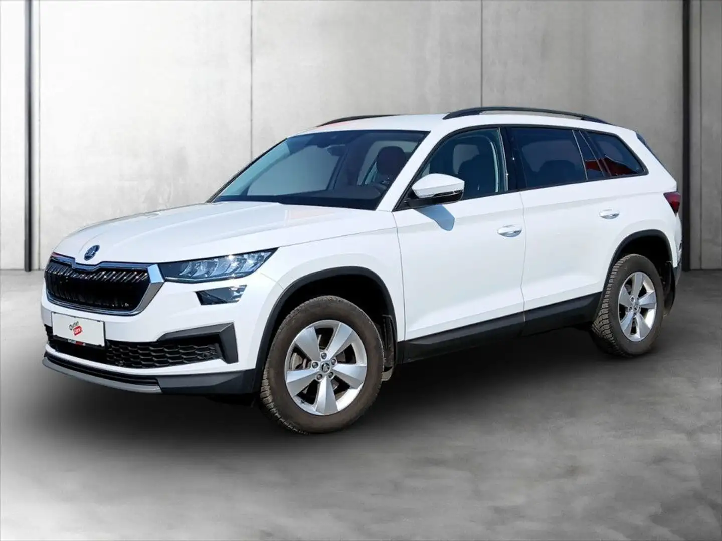 Skoda Kodiaq 2.0 TDI 4x4 Ambition SC AHK+LED+LEDER+RFK Weiß - 2