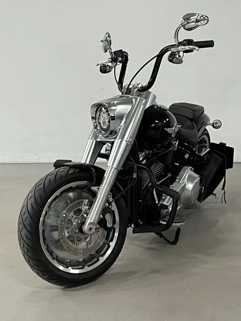 Harley-Davidson 5HD FAT BOY /KLAPPENAUSPUFF/UMBAU Nero - 1