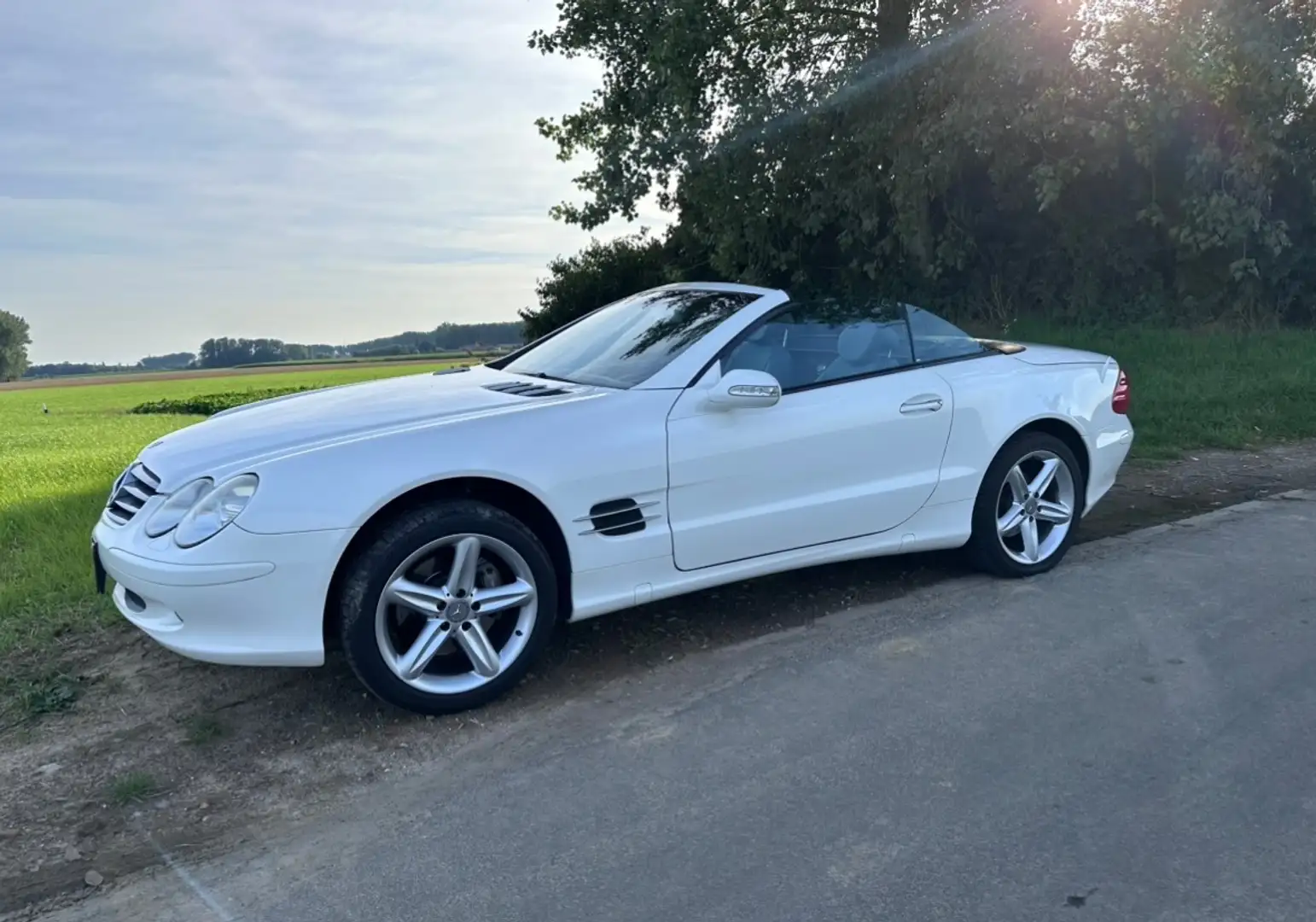 Mercedes-Benz SL 500 White - 1