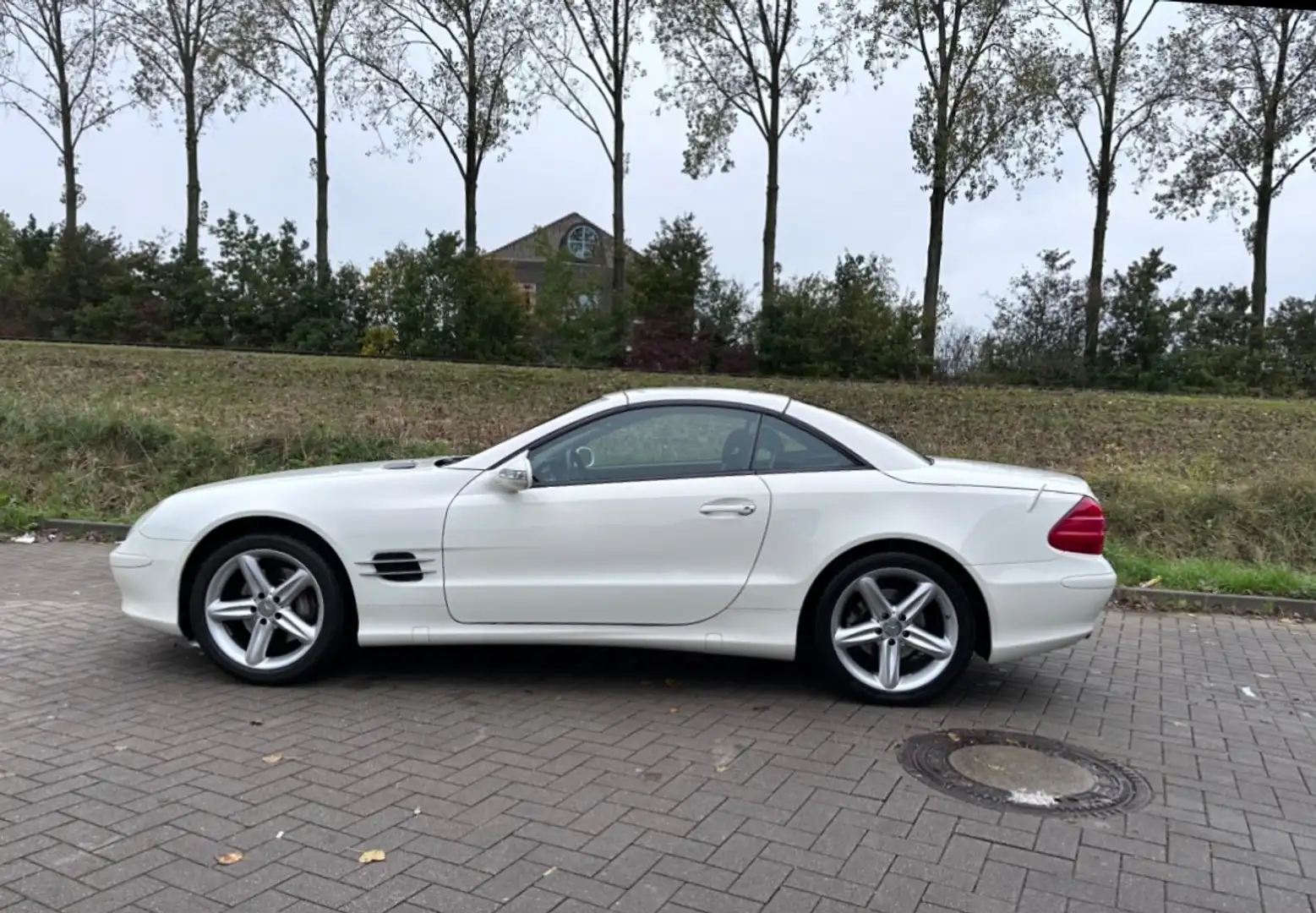 Mercedes-Benz SL 500 Blanc - 2