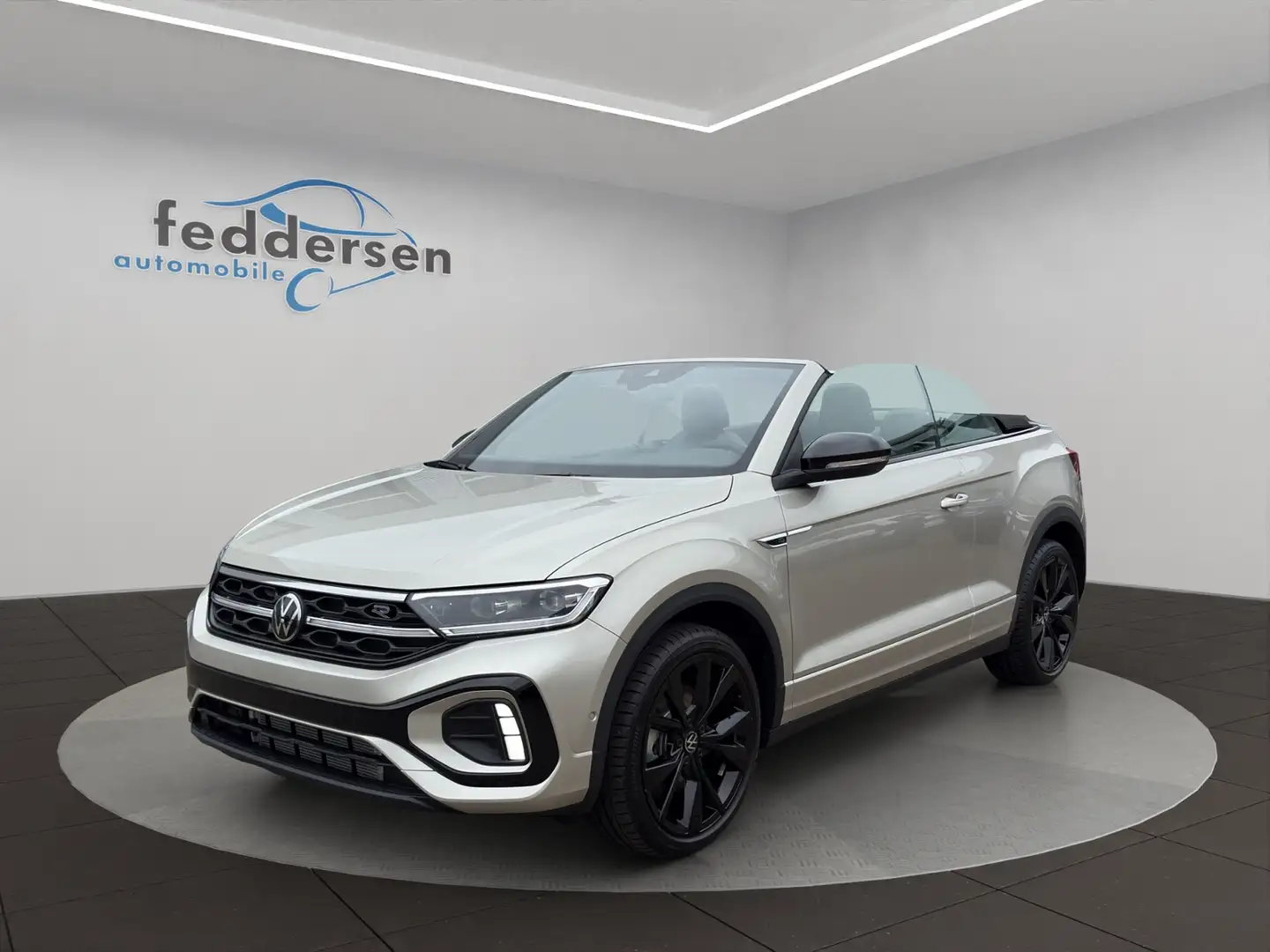 Volkswagen T-Roc Cabriolet R-Line 1.5 TSI DSG AHK Navi Rückfahrkam Silber - 2