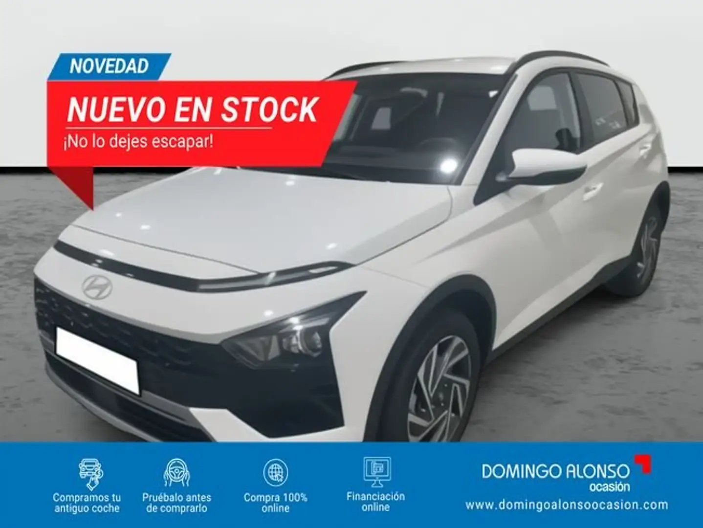 Hyundai BAYON FL 1.0 T-GDi 66,2 kW (90 CV) DCT7 2WD Smart MY26 Blanco - 1