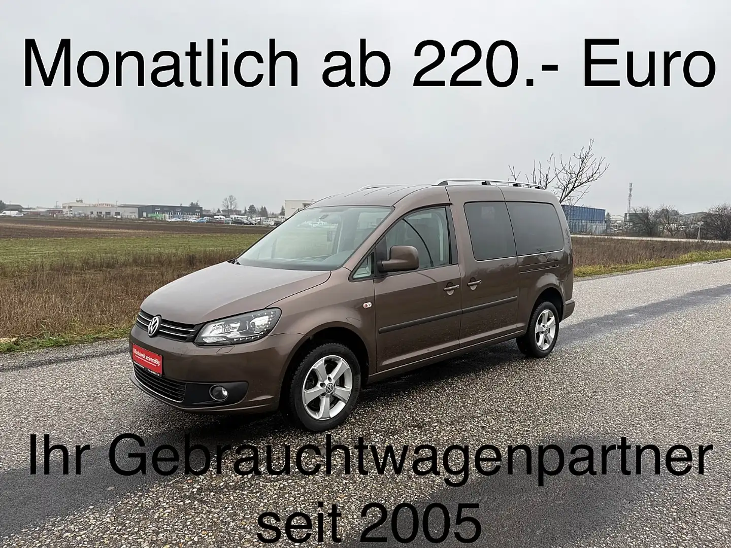 Volkswagen Caddy Kombi Maxi Highline 4MOTION DSG 2,0 TDI DPF  *7... Braun - 1