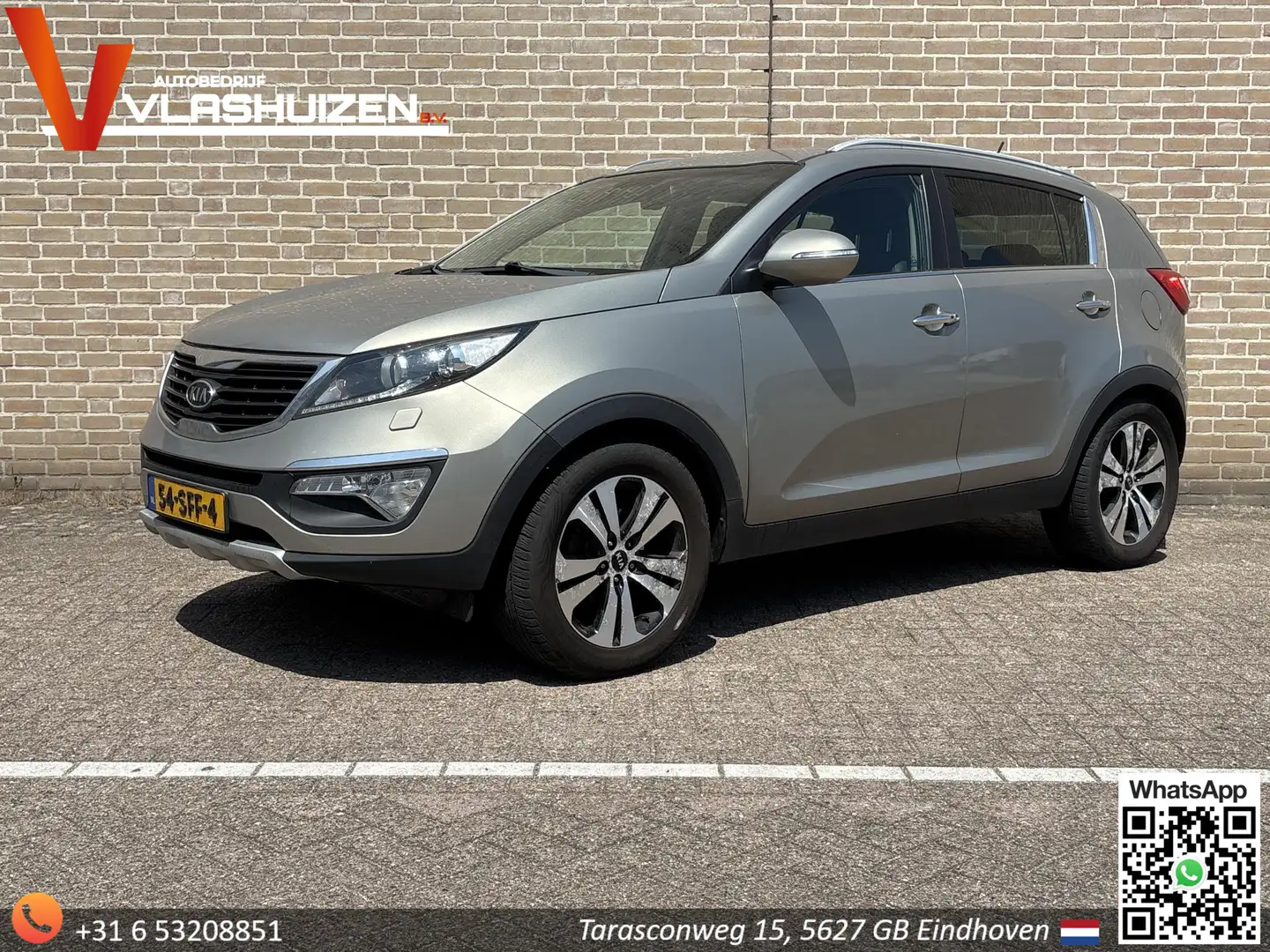Kia Sportage 1.7 CRDI X-clusive | Leder | Climate | Cruise | Na Grijs - 1