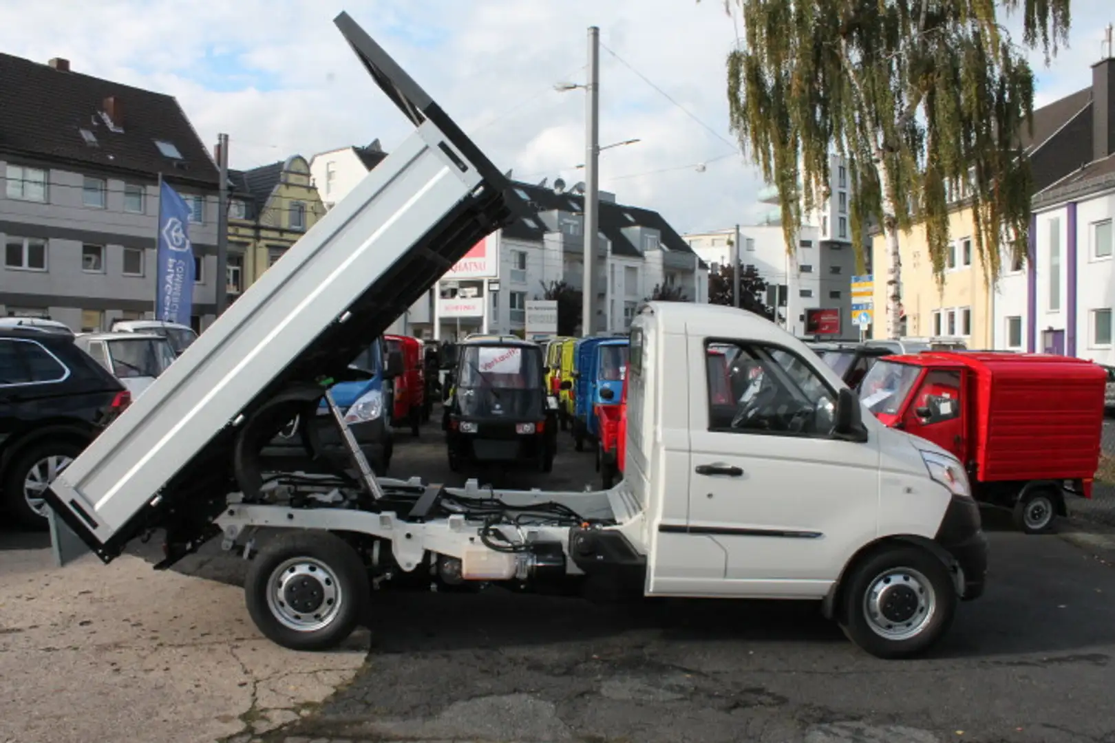 Piaggio Porter NP6 Kipper 280 PRO Radio SOFORT !!! Blanco - 1