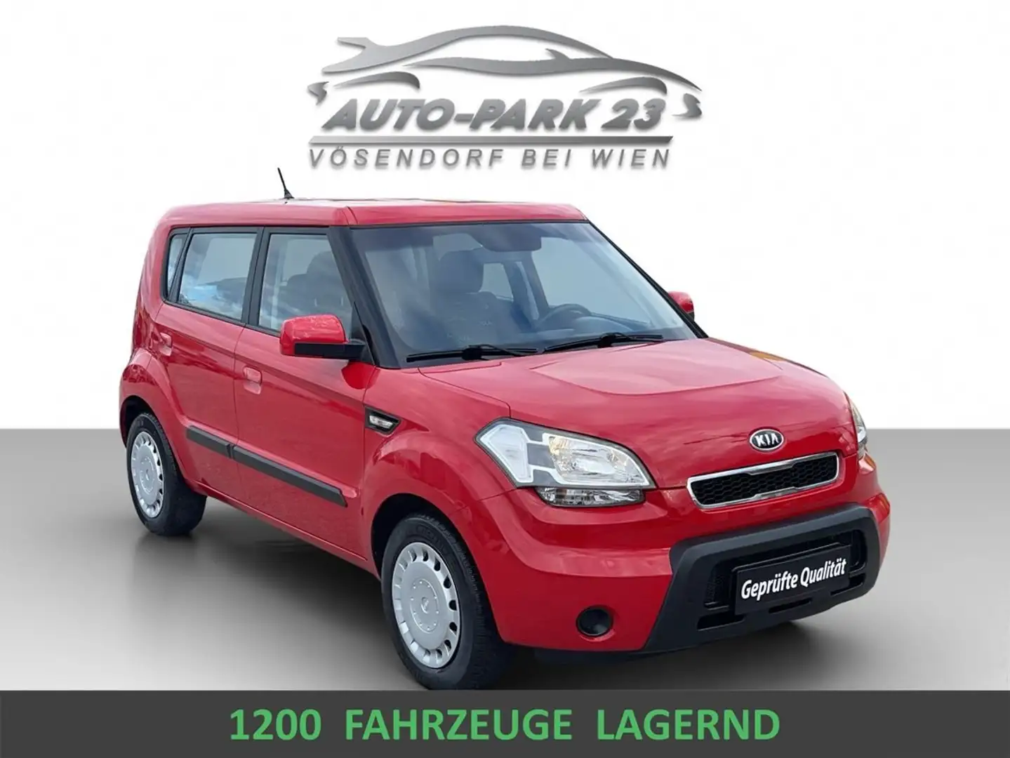 Kia Soul 1,6 CRDi**12.MONATE-GARANTIE*PICKERL 3/2027 Rot - 1