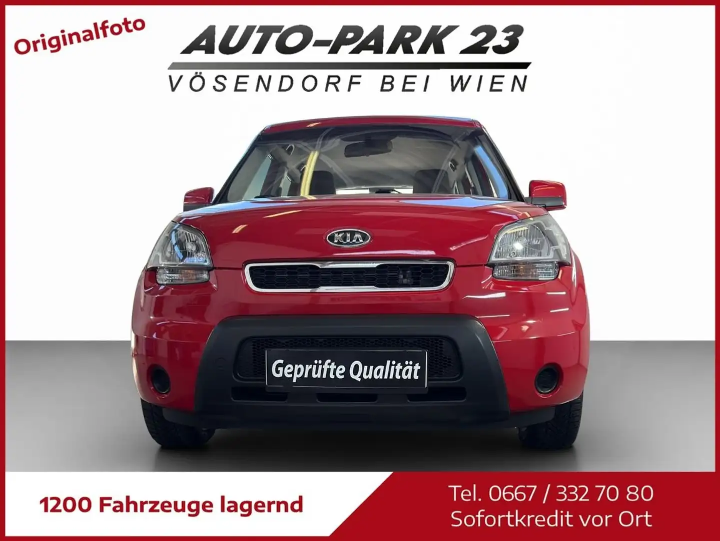 Kia Soul 1,6CRDi*1JAHRGARANTIE*PICKERL3/2027*MOD2011 Rot - 2