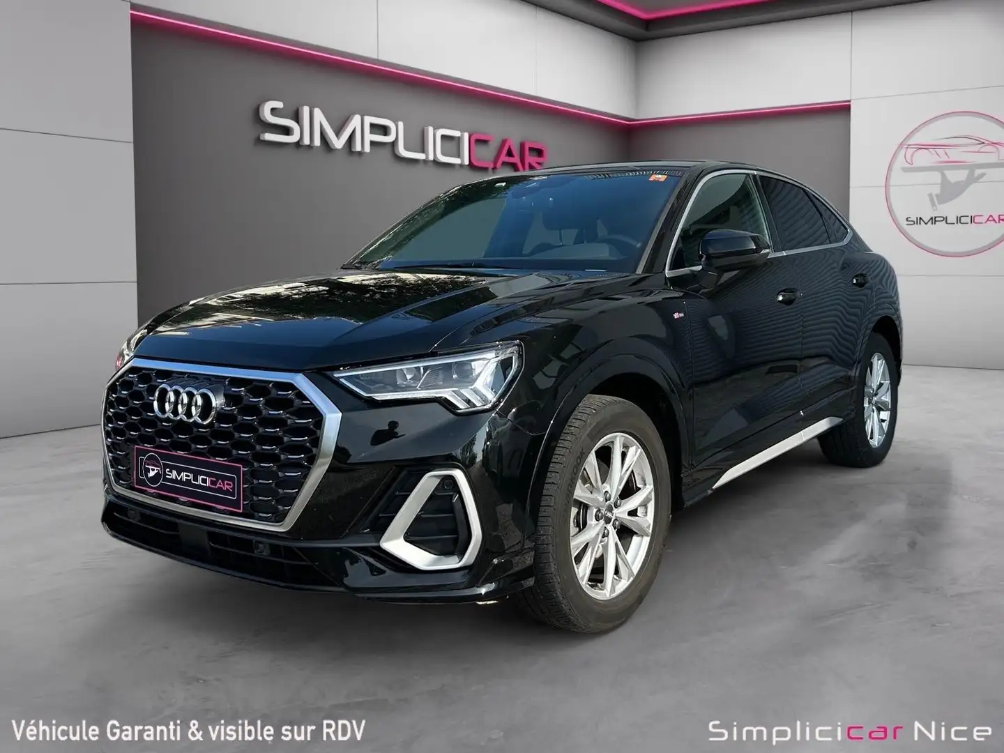 Audi Q3 Q3 Sportback 35 TFSI 150 ch S tronic 7 S line Noir - 1