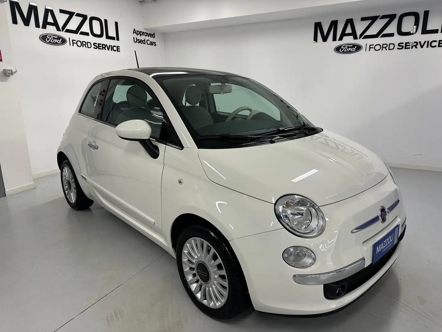Fiat 500 1.2 Lounge 69cv Bianco - 1