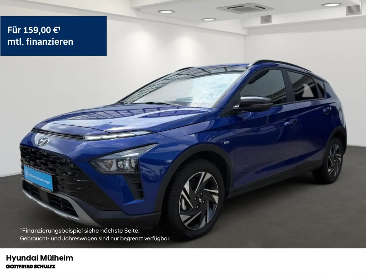 Hyundai BAYON Mild-Hybrid 2WD AUTOM. NAV KAMERA Connect & Go SHZ Azul - 1