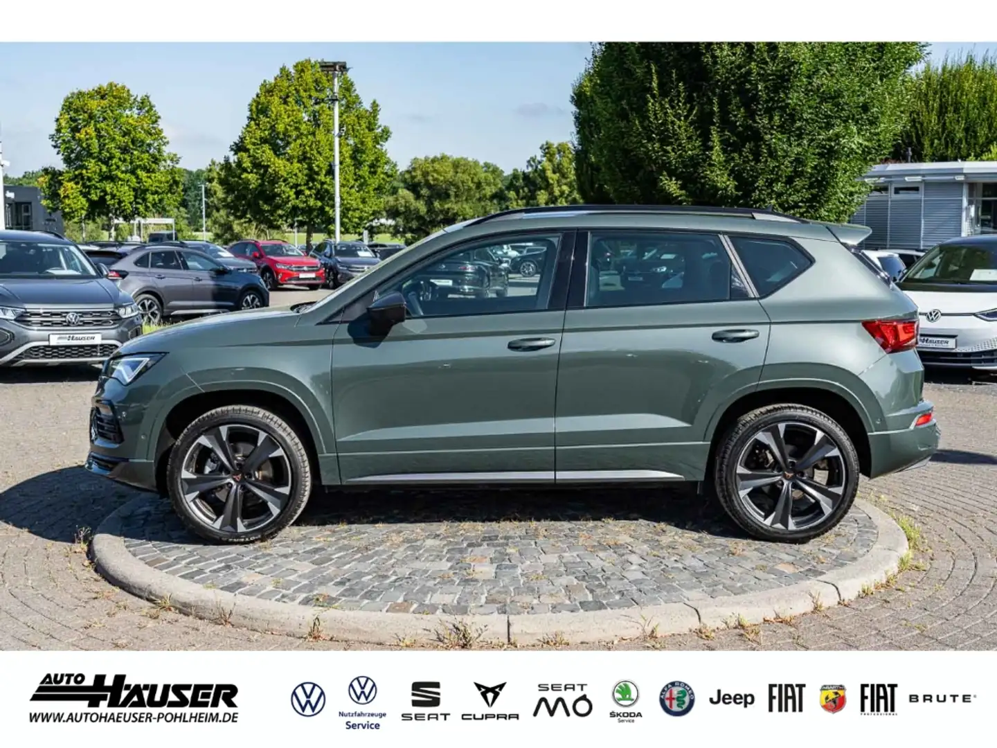 CUPRA Ateca 1.5 TSI DSG AHK TOP-VIEW EL. HECKKL. NAVI PARK LED Grün - 2