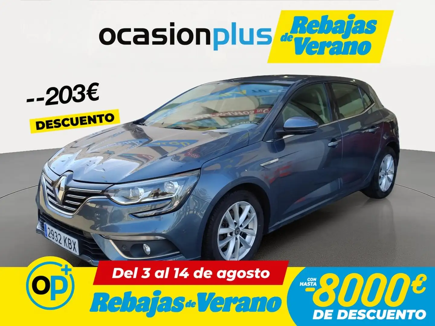 Renault Megane 1.6dCi Energy Zen 96kW Gris - 1