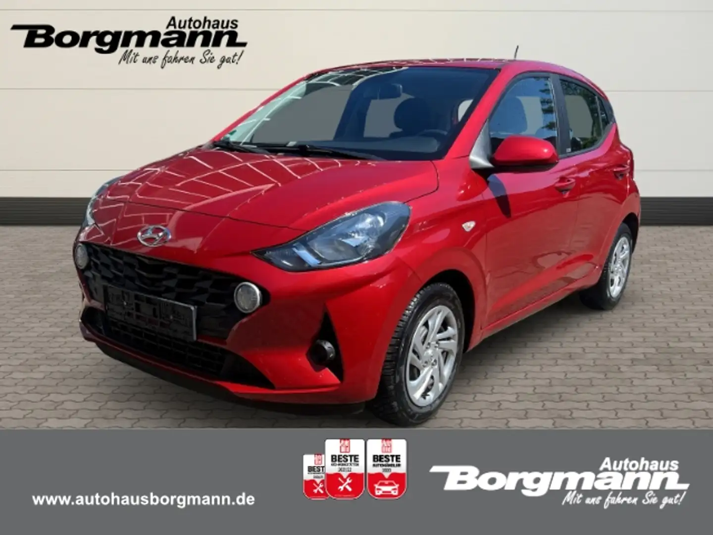 Hyundai i10 Select 1.0 EU6d-T Červená - 1