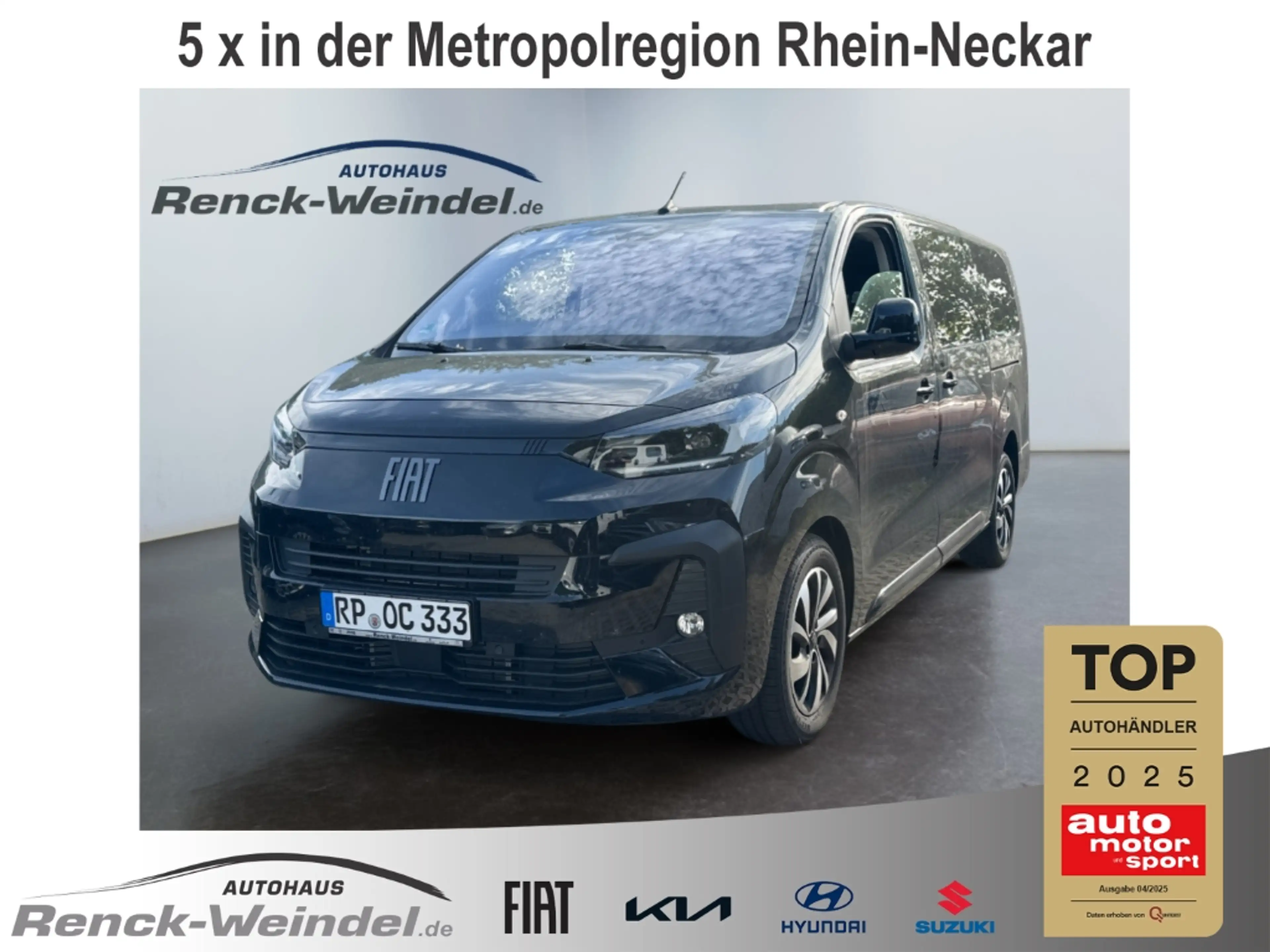Fiat Ulysse L3 2.2 AHK Navi LED Apple CarPlay Android Auto 2-Z