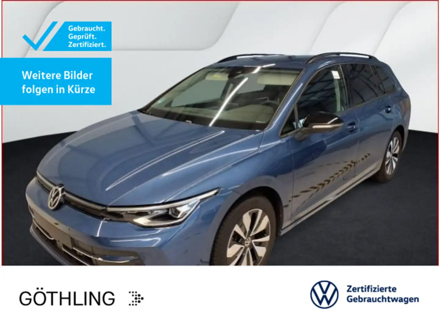 Volkswagen Golf Variant Golf VIII Variant 1.5 eTSI DSG GOAL*LED*AHK*KAME Blau - 1