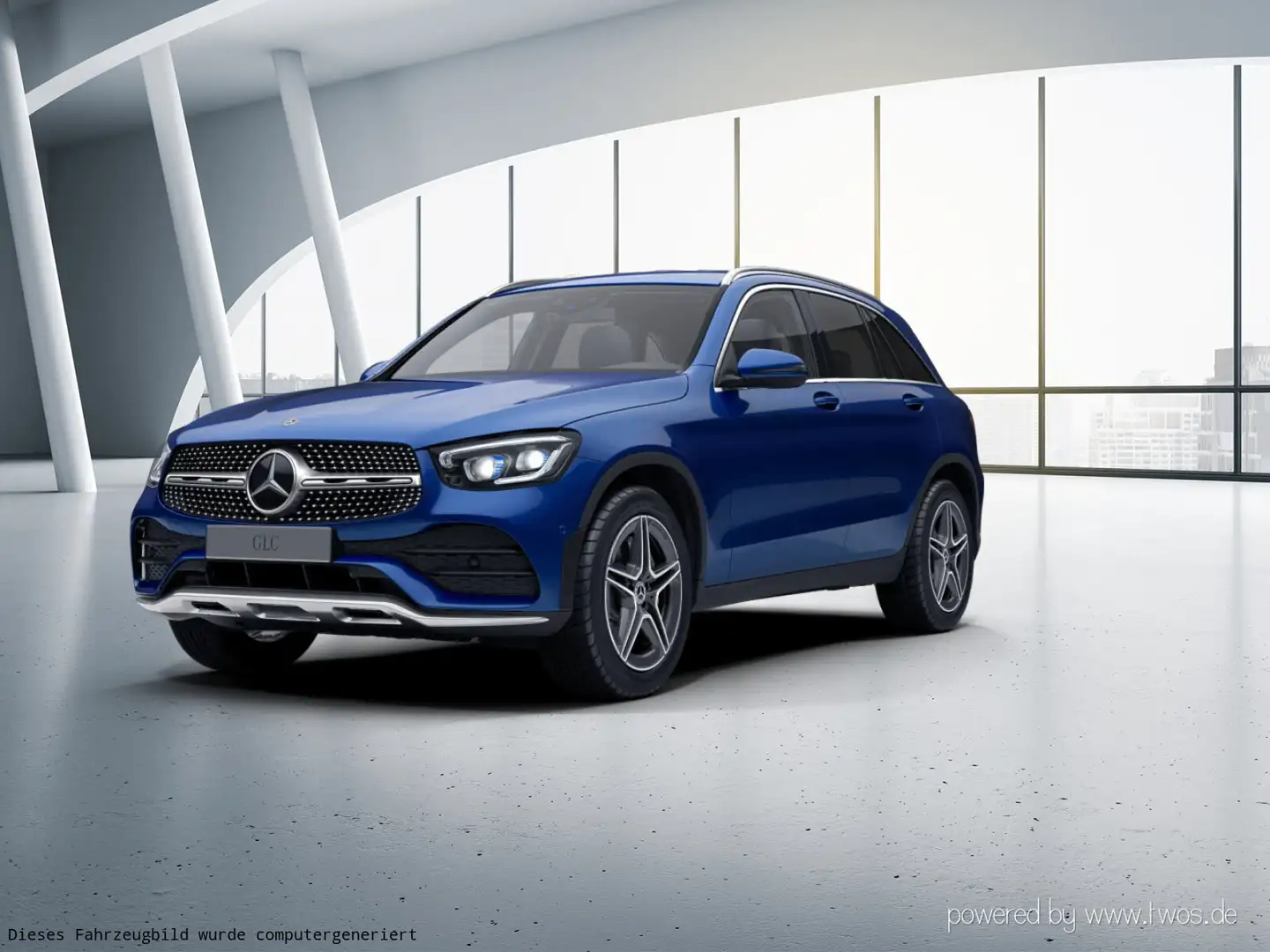 Mercedes-Benz GLC 200 GLC 200 4MATIC  AMG Line Navi/Distronic/Styling Bleu - 2