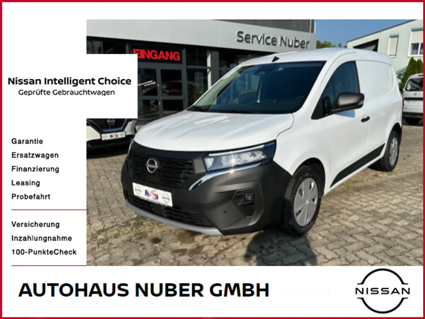 Nissan Townstar 1,3DIG-T Kastenwagen Acenta Fahrassiste Blanc - 1