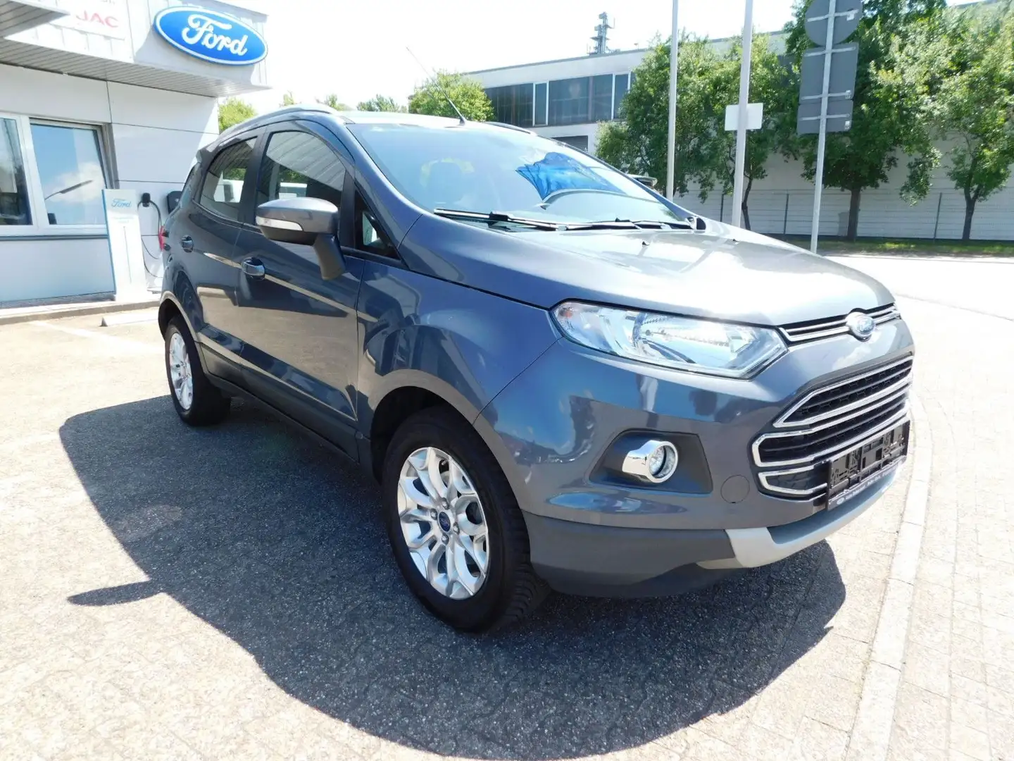 Ford EcoSport Titanium Automatik Grau - 1