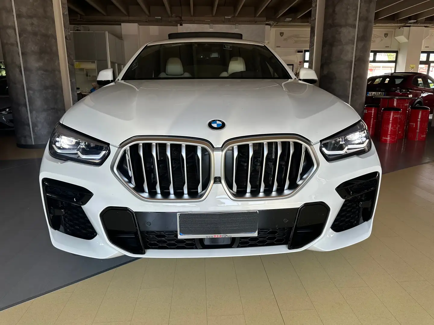 BMW X6 X6 G06 xdrive40d mhev 48V Msport auto Blanc - 2