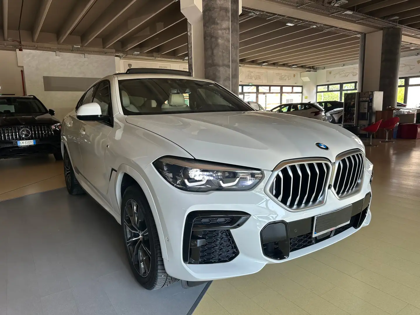 BMW X6 X6 G06 xdrive40d mhev 48V Msport auto Blanc - 1