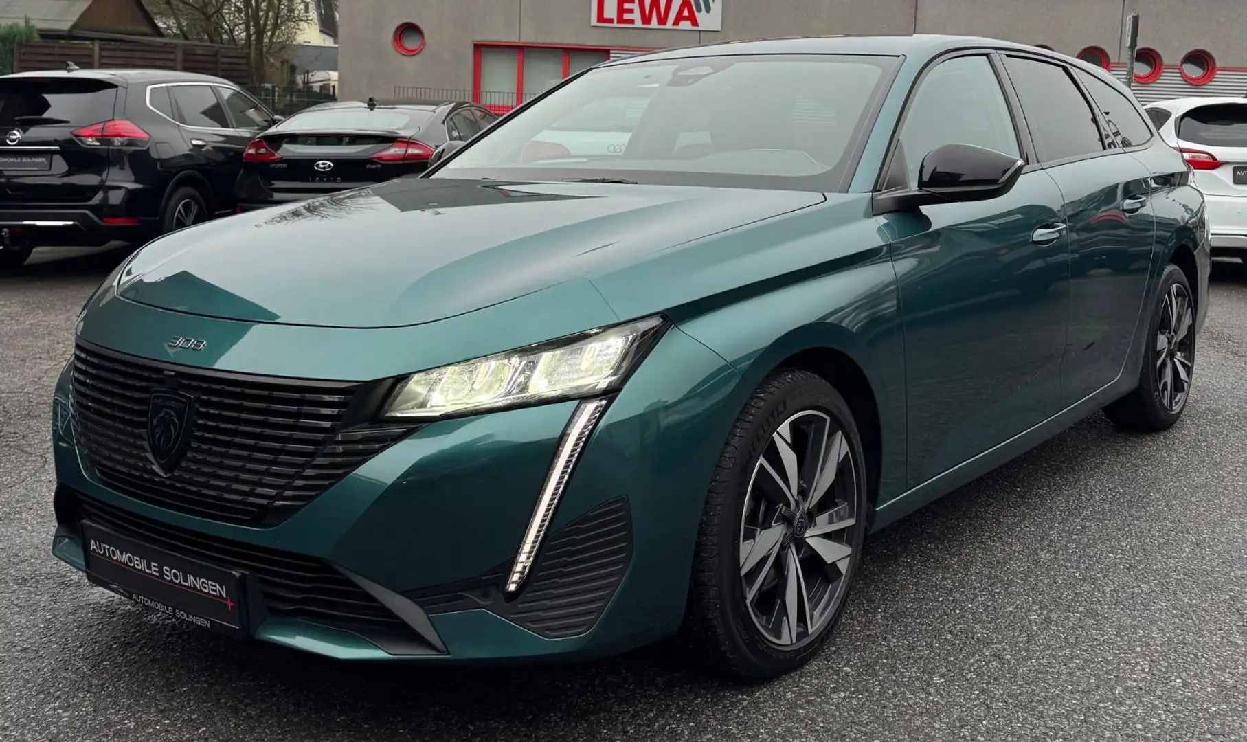 Peugeot 308 SW Allure AUT+NAV+SHZ+RFK+LHZ+PDC+LED+APP+BT Blu/Azzurro - 1