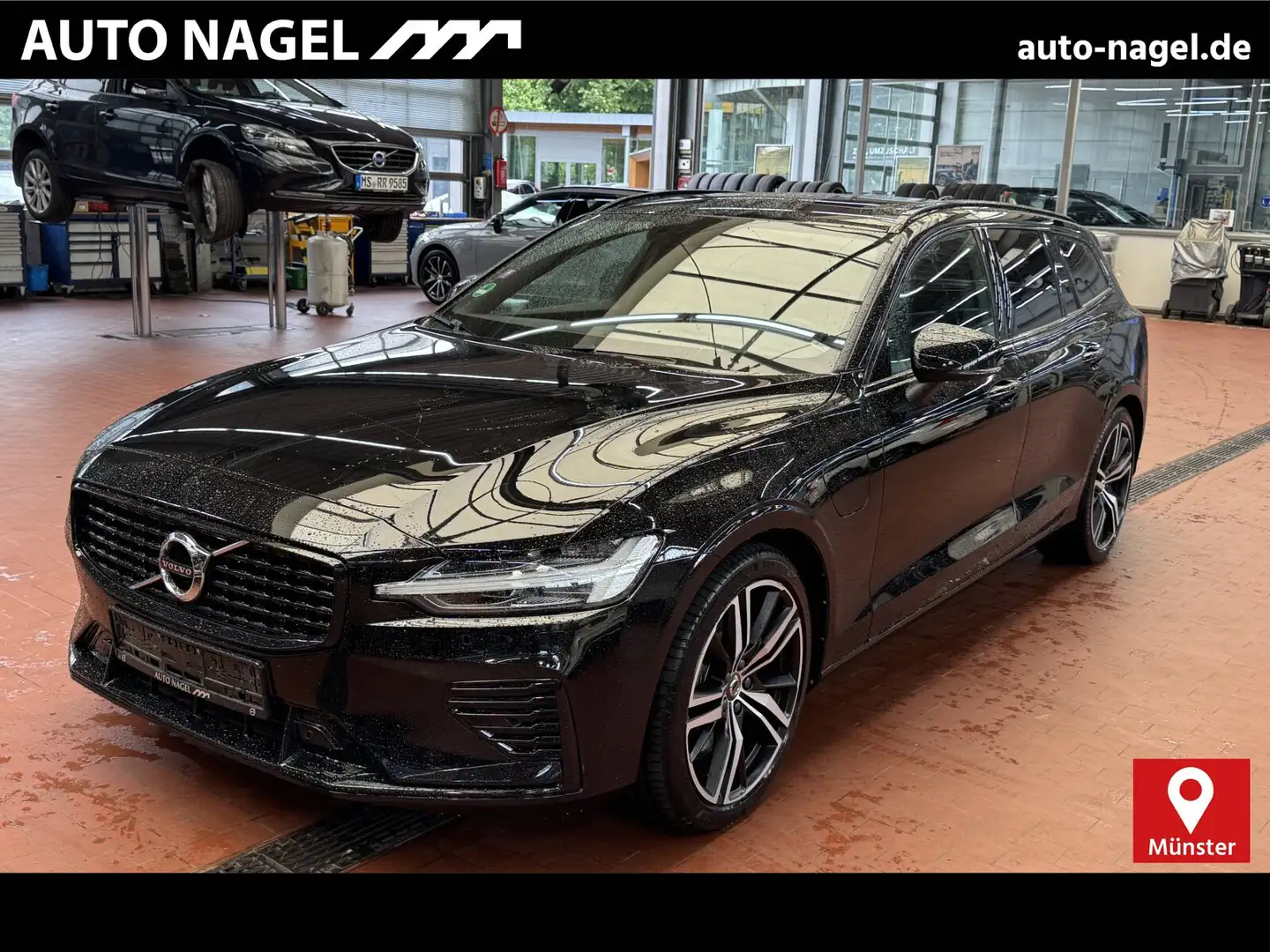 Volvo V60 V60 Recharge T8 R-Design LONG RANGE Schwarz - 1