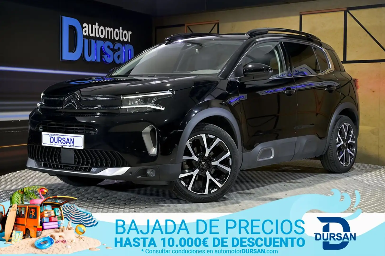 Citroen C5 Aircross PureTech S&S Shine Pack 130 Negro - 1