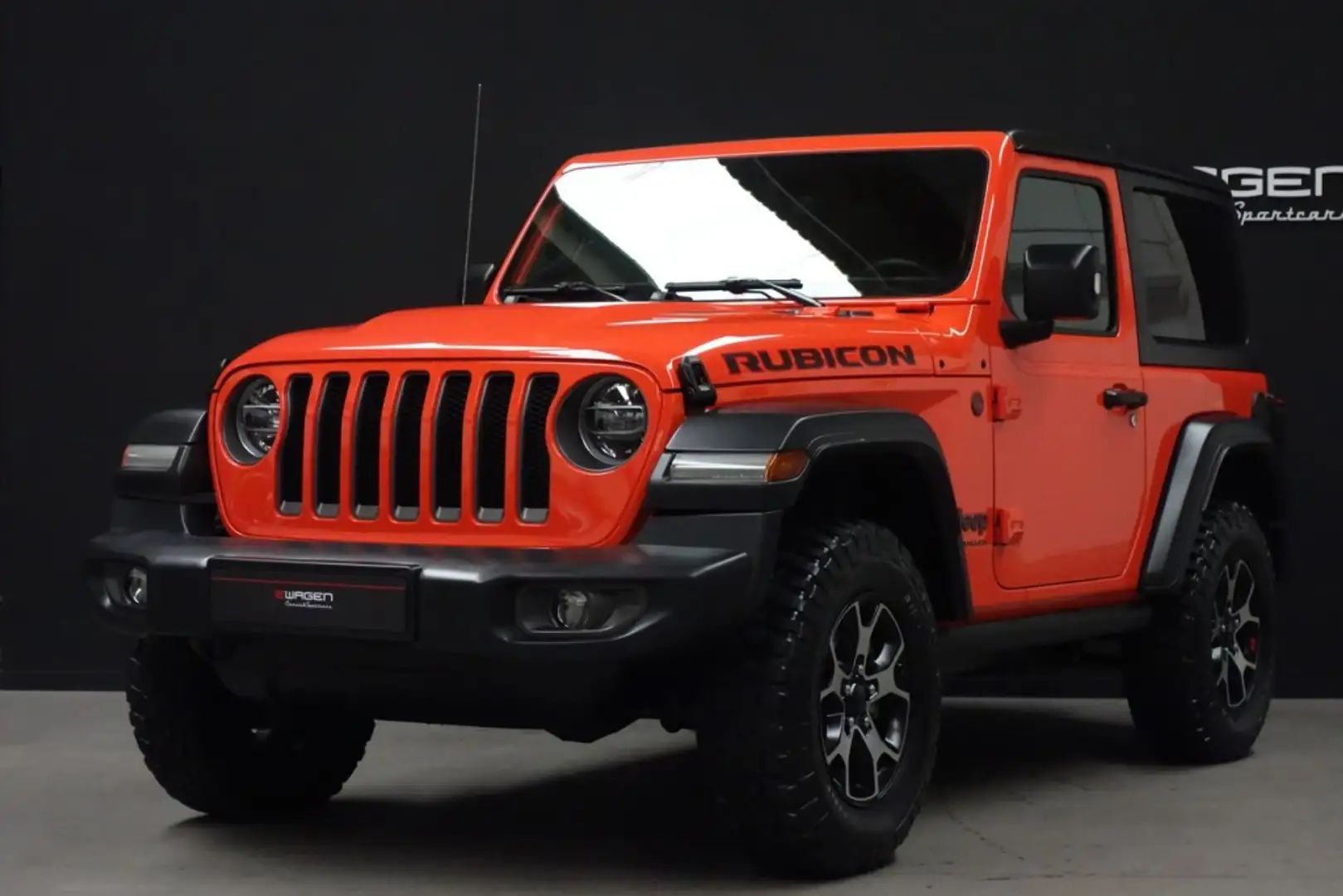 Jeep Wrangler 2.2CRD Rubicon 8ATX Pomarańczowy - 2