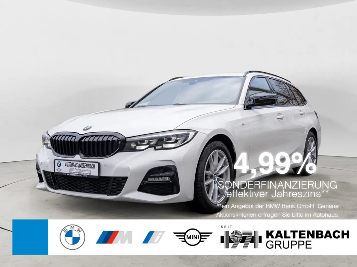 BMW 320 d M-Sport LED W-LAN NAVI SHZ PDC MEMORY Weiß - 1