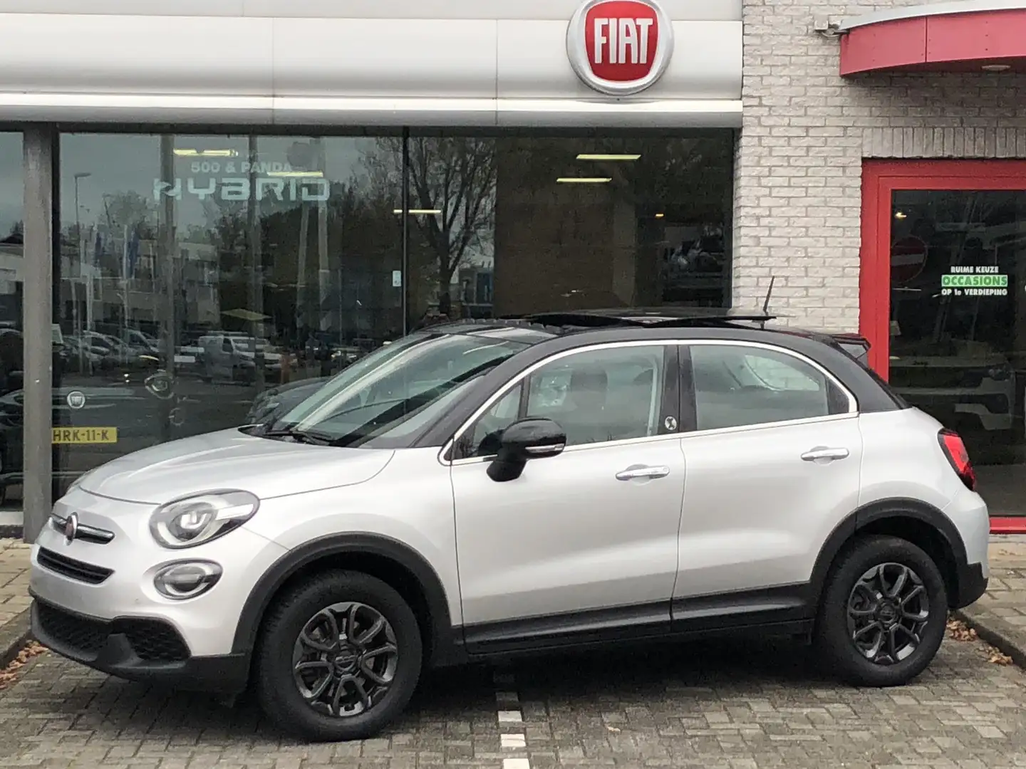 Fiat 500X 1.3 FireFly Turbo 150 120th DCT Automaat NAVI|CLIM Grijs - 1