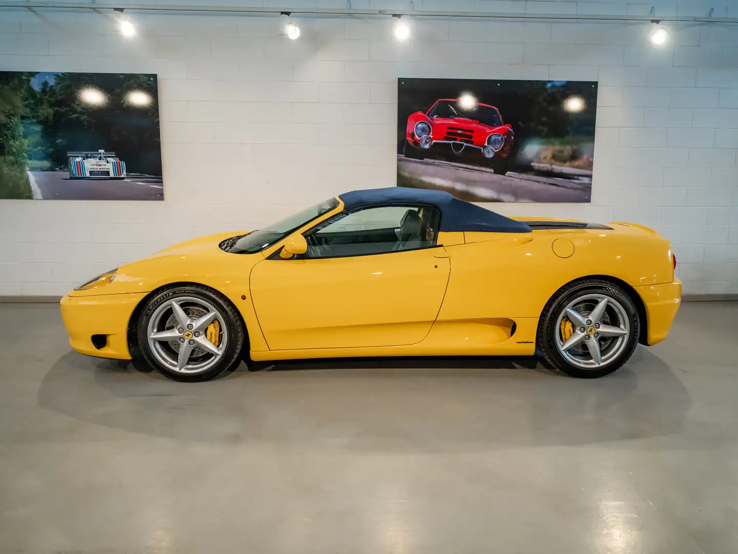 Ferrari 360 3.6 Spider F1+CAPOTTE BLU+INT.BLU+DAYTONA+ žuta - 2