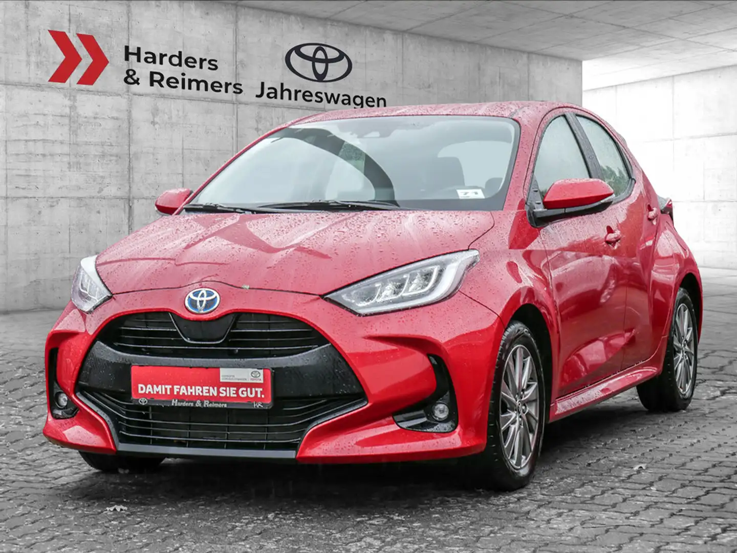 Toyota Yaris Hybrid KLIMA SHZ RÜCKFAHRKAMERA ACC LED Rojo - 1