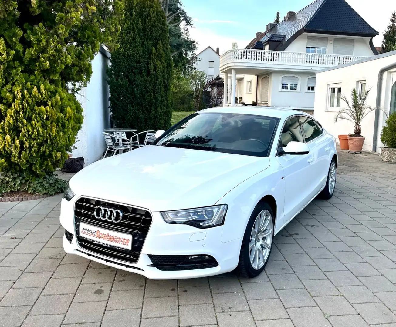 Audi A5 Sportb.1.8 S-Line Navi Xen.Led.PDC SH18"1.Hd Fehér - 1