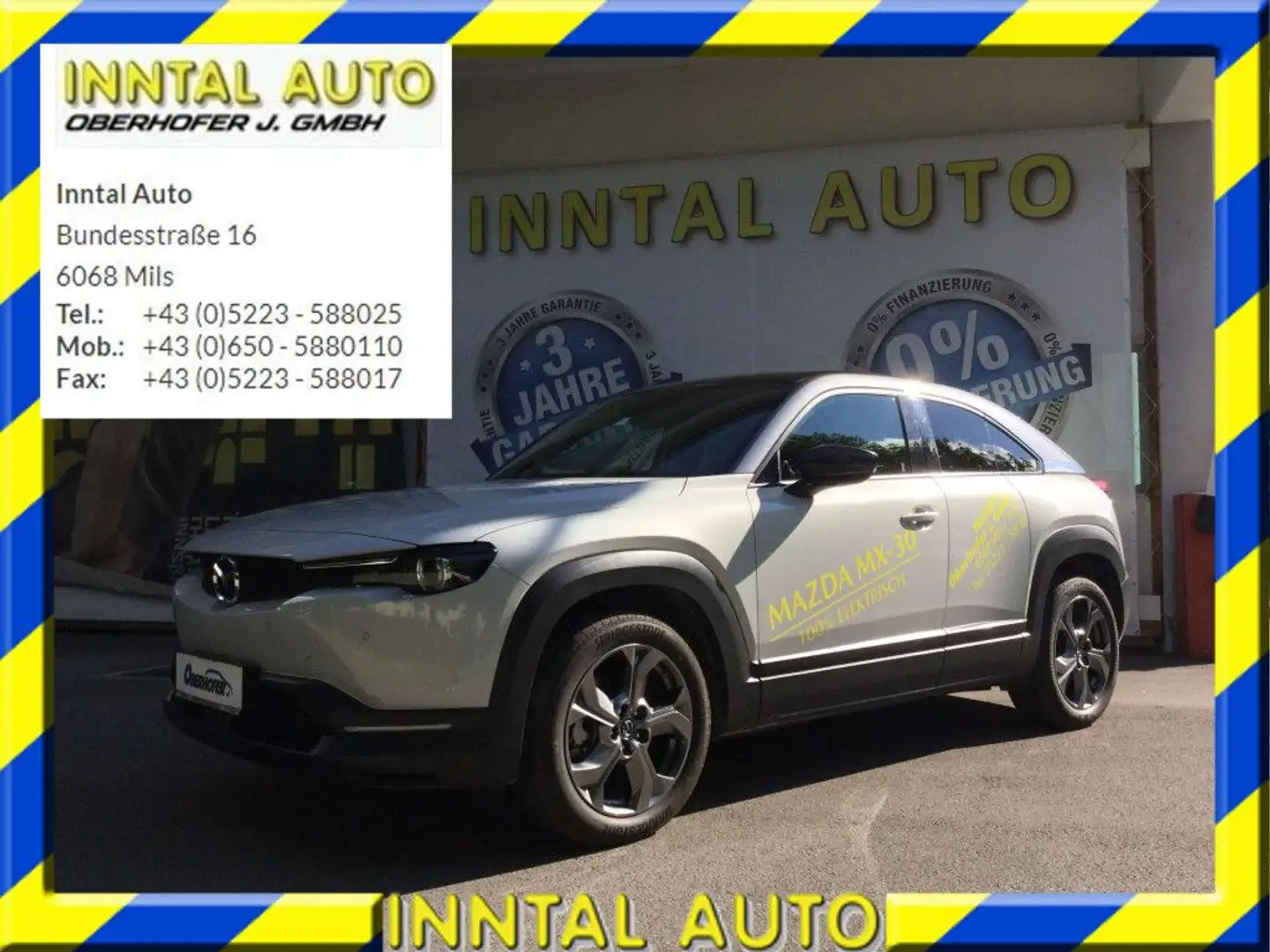 Mazda MX-30 GTE  Premium Modern//ALL INCL-LEASING 390,- Weiß - 1