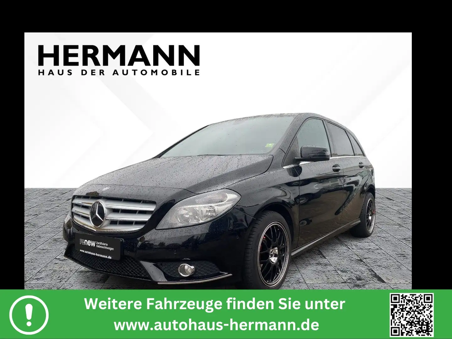 Mercedes-Benz B 200 CDI BlueEfficiency LED*NAVI*SHZ*AUT*LM*PDC Zwart - 1