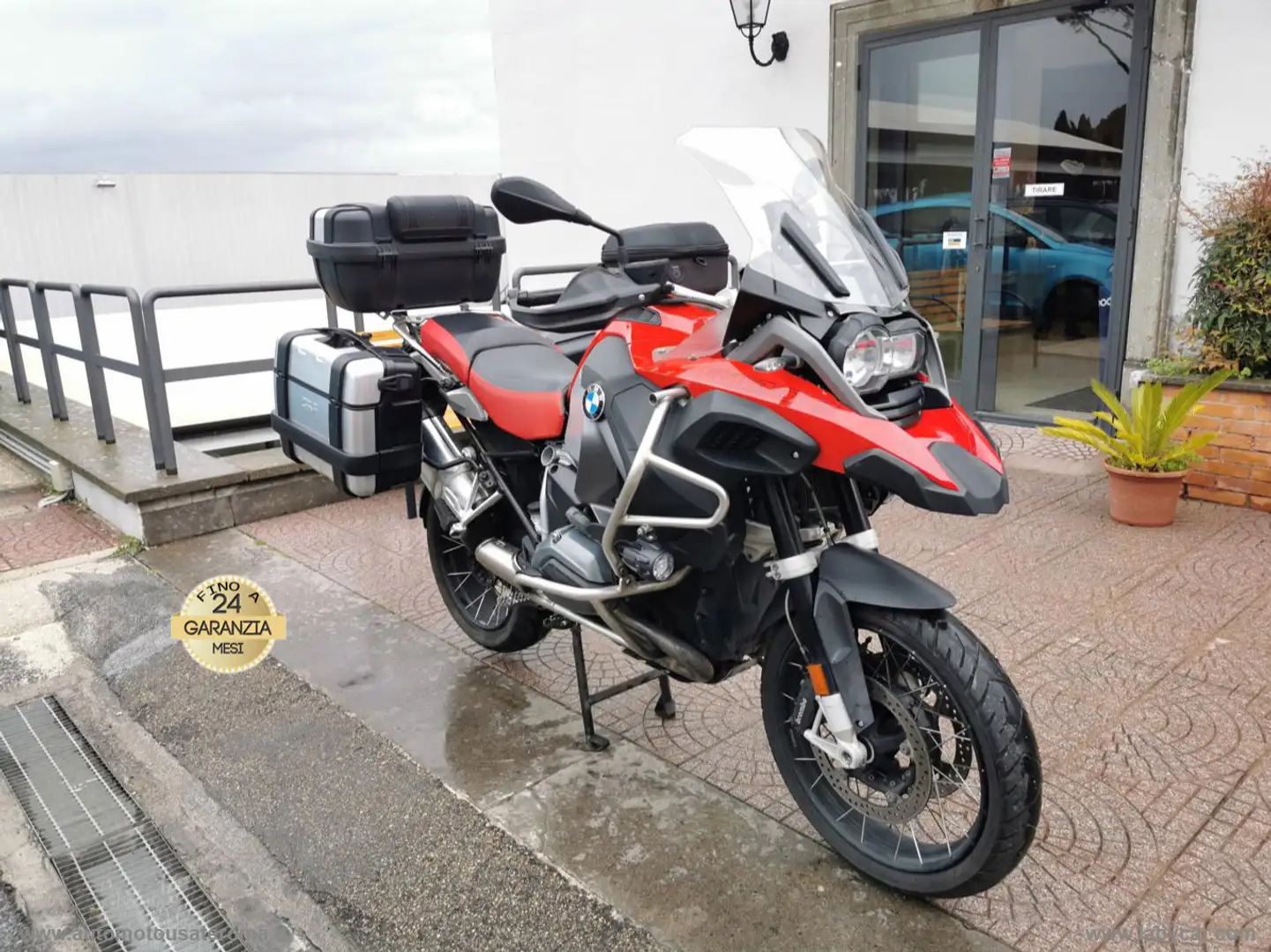 BMW R 1200 GS Adventure R 1200 GS ADVENTURE RATE AUTO MOTO SCOOTER Červená - 2
