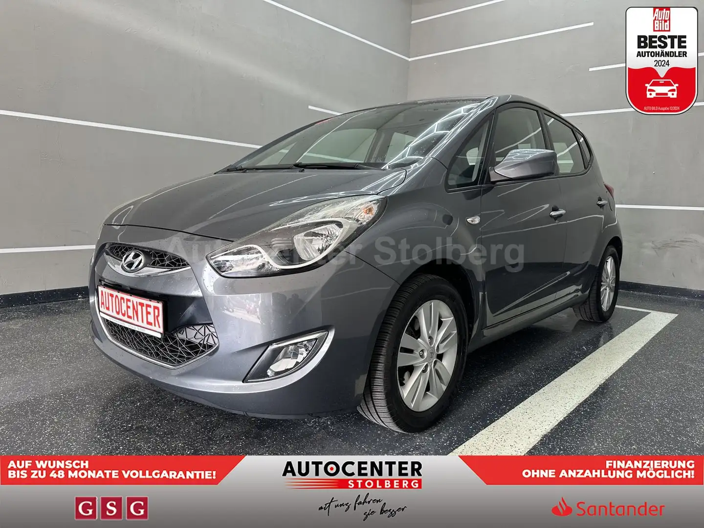 Hyundai iX20 1.4 blue Classic "KLIMA-CD-USB-AUX IN-ALU" Gris - 1