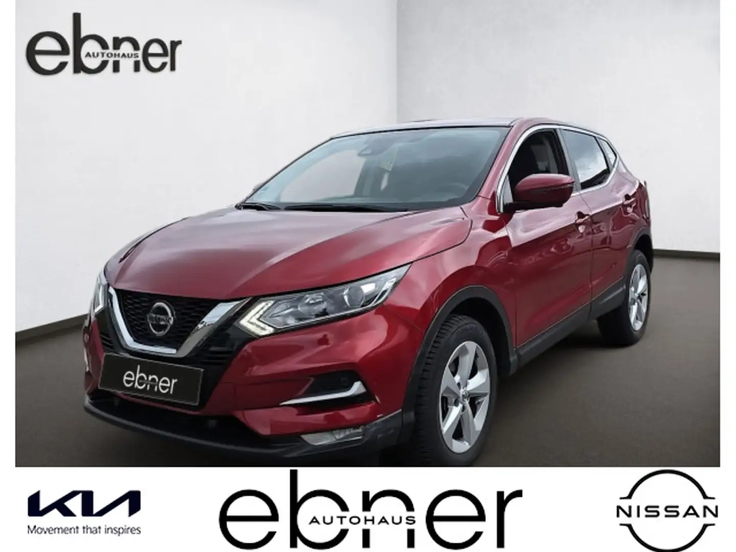 Nissan Qashqai 1.7 dCi N-Connecta 4x2 6MT | 4x Kamera | Rot - 1