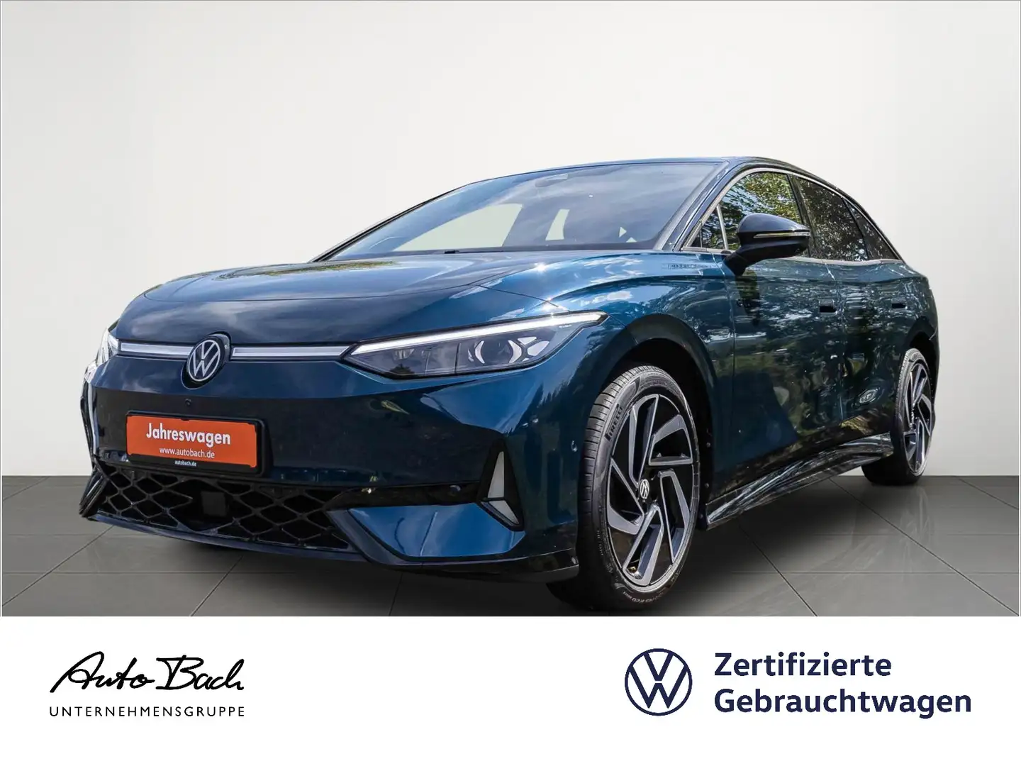 Volkswagen ID.7 GTX 4M Automatik Navi LED HuD Panorama DCC Blu/Azzurro - 1