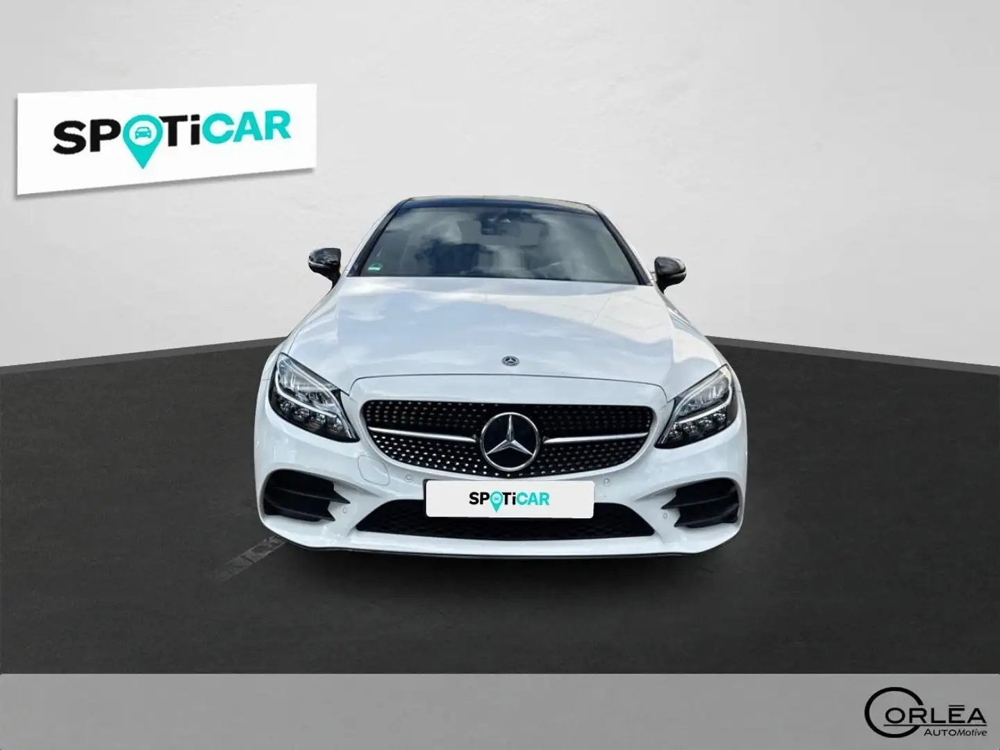 Mercedes-Benz C 200 C 200 Coupe AMG Line Weiß - 2