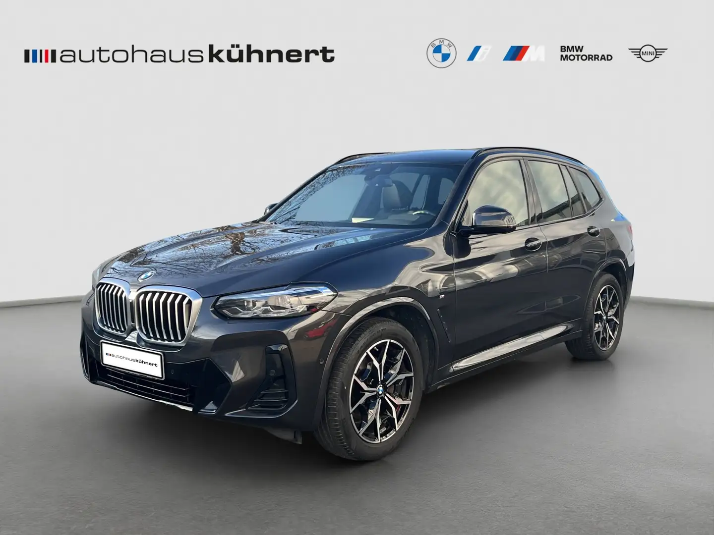 BMW X3 xDrive20d ///M-Sport LED Navi RFK DAB Tempomat Grau - 1