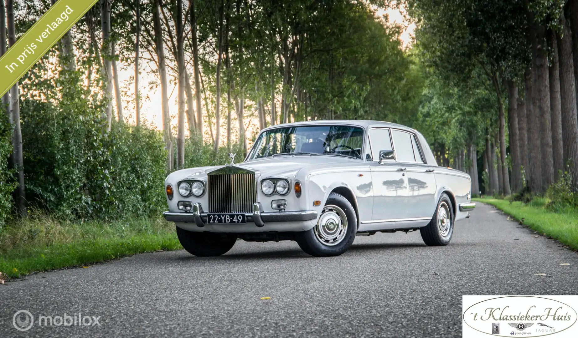 Rolls-Royce Silver Shadow 6.8 Saloon type l lesauto! Blanc - 1