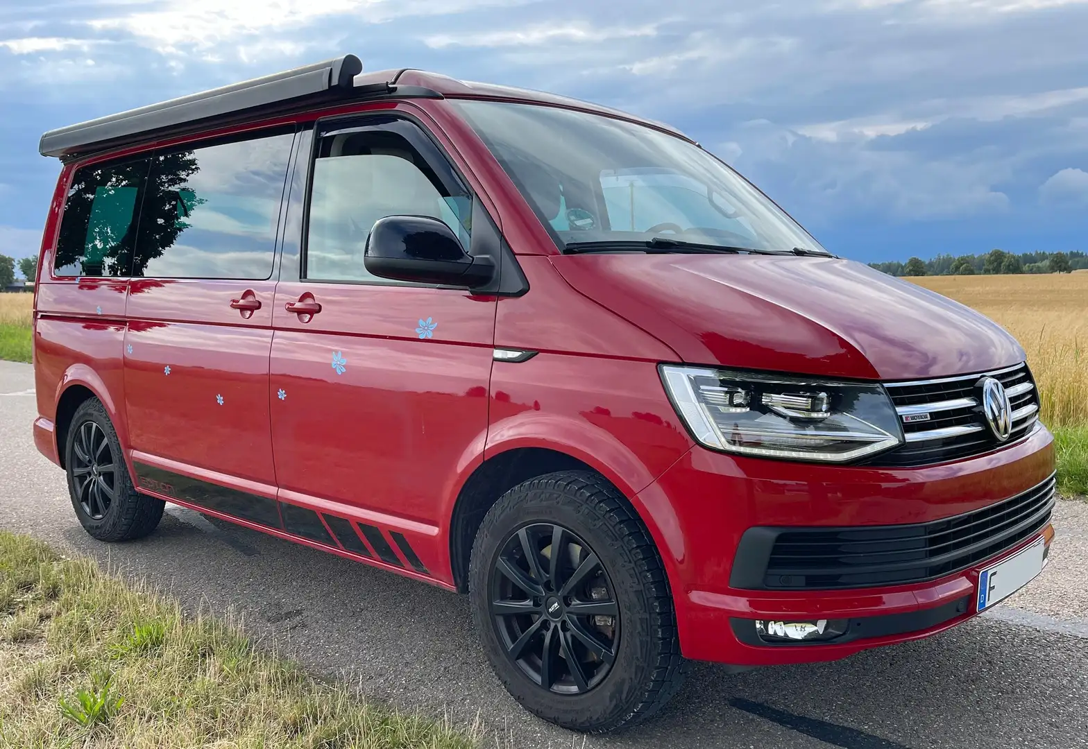 Volkswagen T6 California Transporter T6 4MOTION Beach Rouge - 1