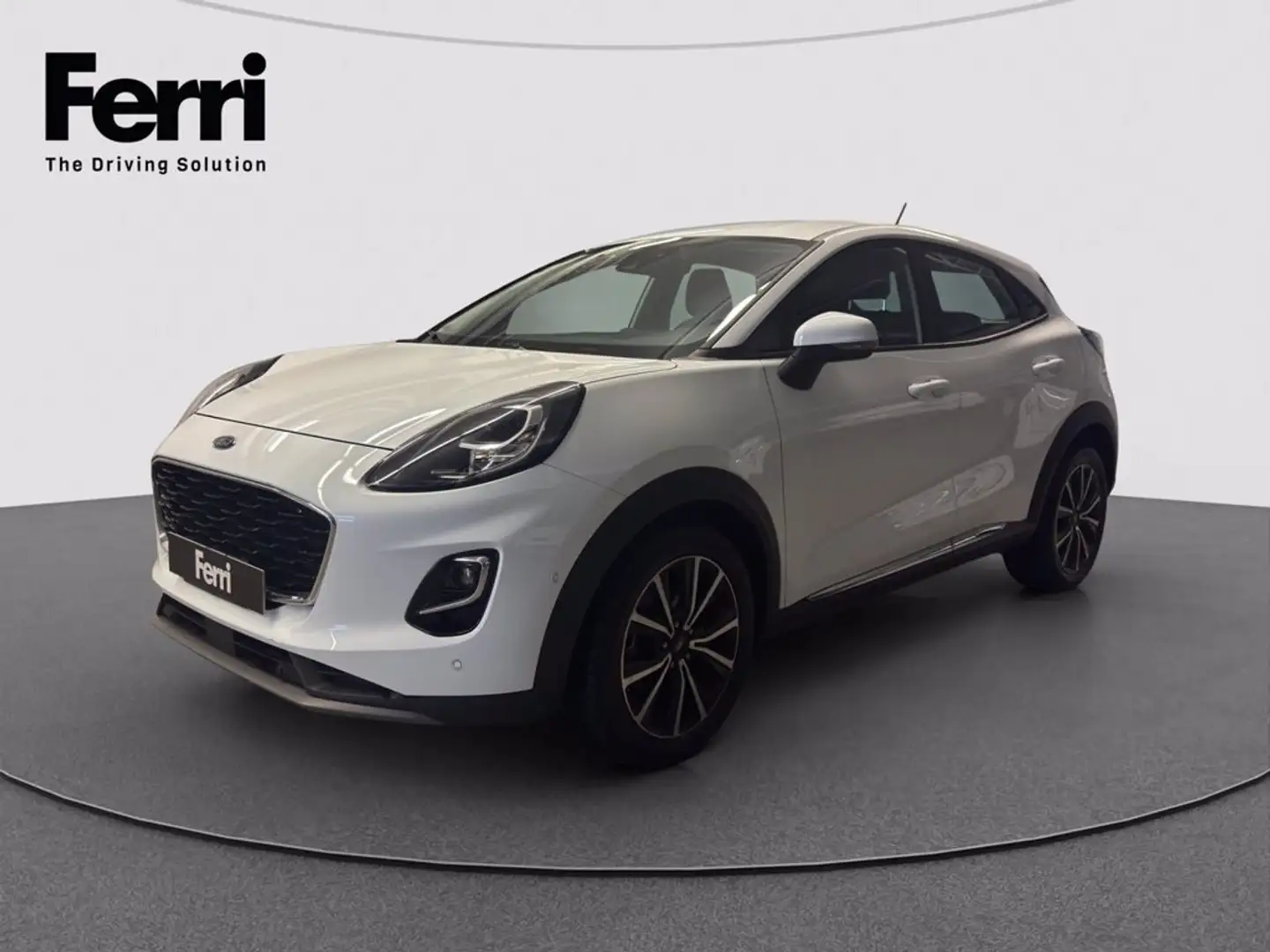 Ford Puma 1.0 ecoboost h Titanium s&s 125cv Weiß - 1