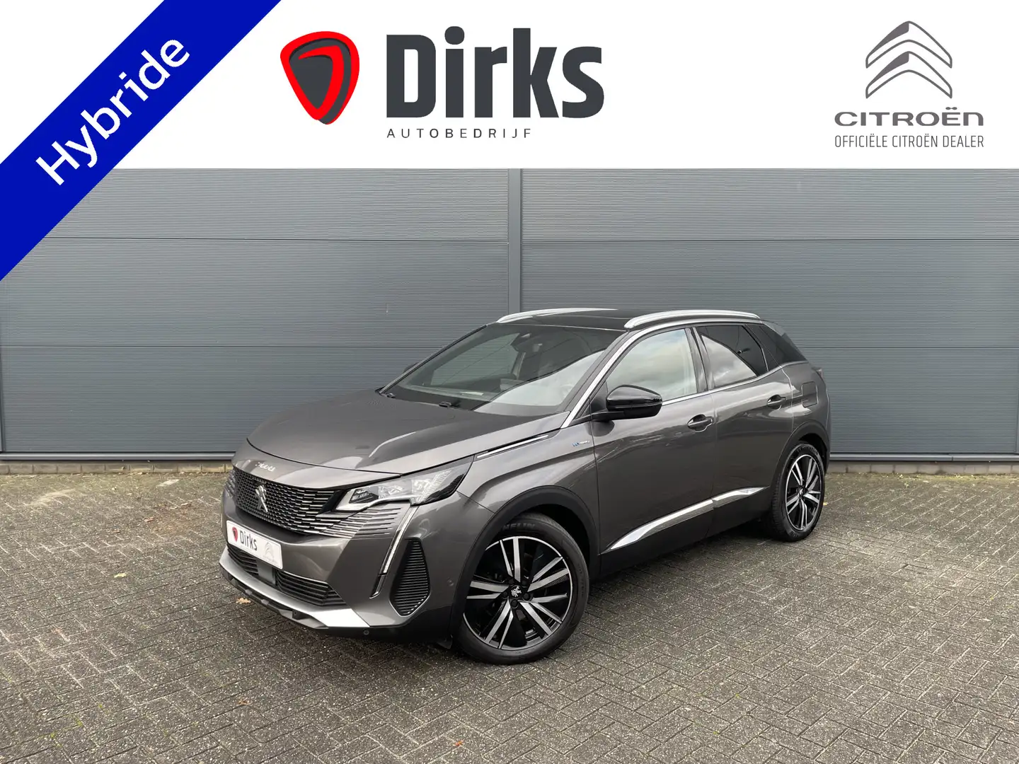 Peugeot 3008 225pk HYbrid GT Pack (Elektrisch schuifdak - Leder Grijs - 1