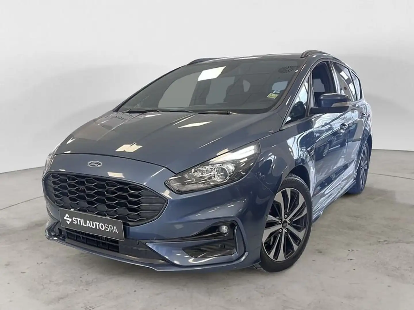 Ford S-Max 2.0 EcoBlue 190CV Start&Stop Aut.7p.ST-Line Busin Niebieski - 1