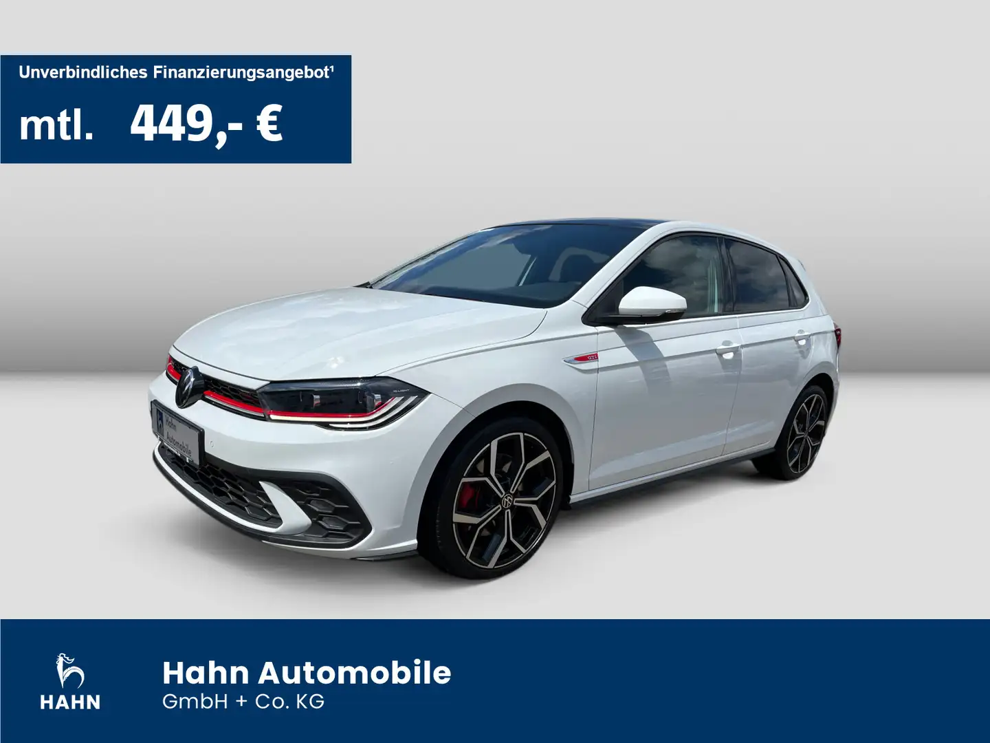Volkswagen Polo GTI 2.0TSI DSG Cam Matrix Navi Pano Sitzhei Weiß - 1