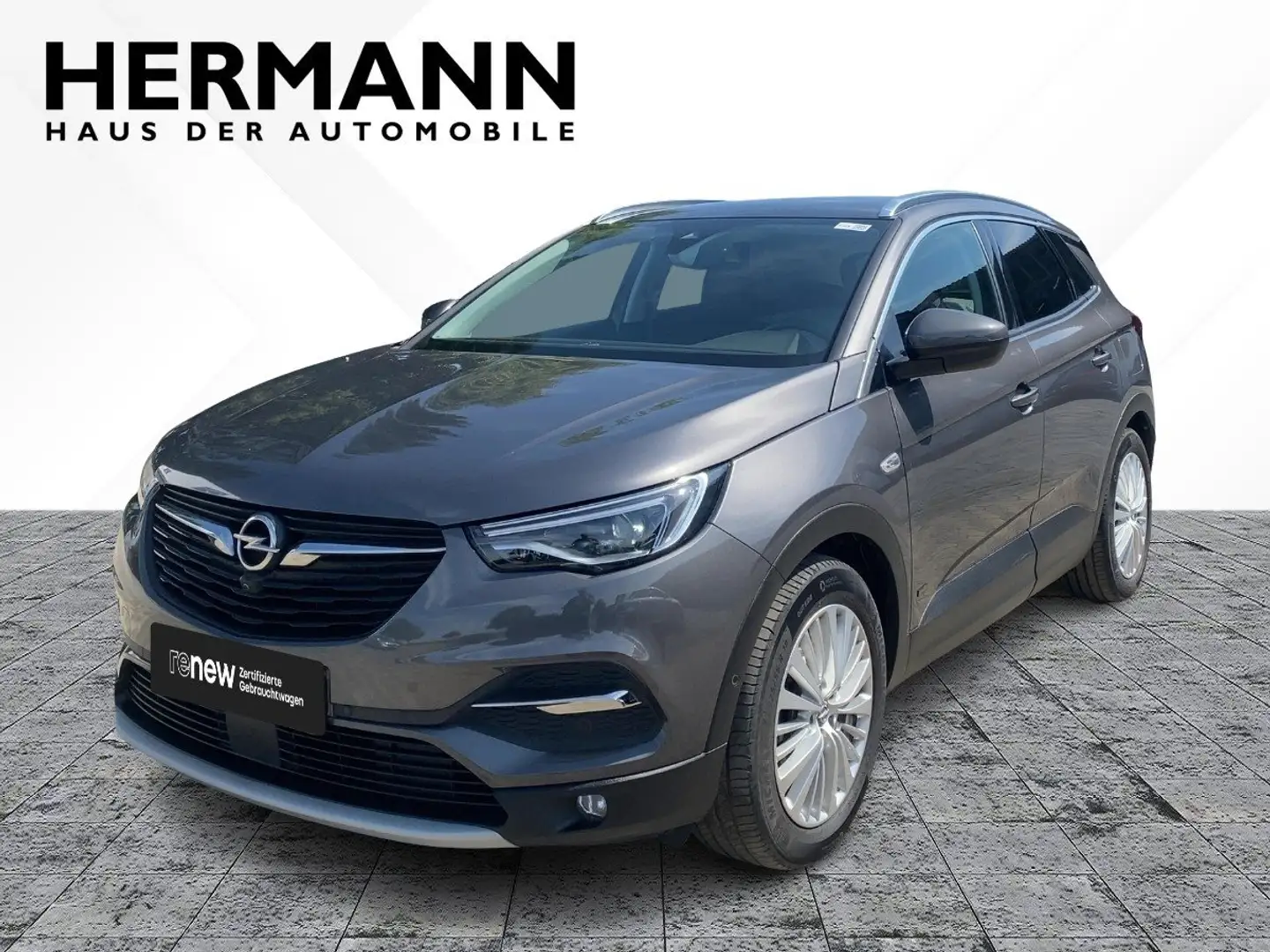 Opel Grandland X 1.6 Turbo Hybrid Innovation *CarPlay* Grau - 2
